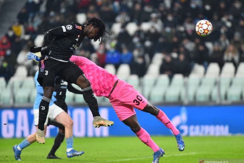 Juventus striker Moise Kean scored the only goal for Juventus against Malmo.